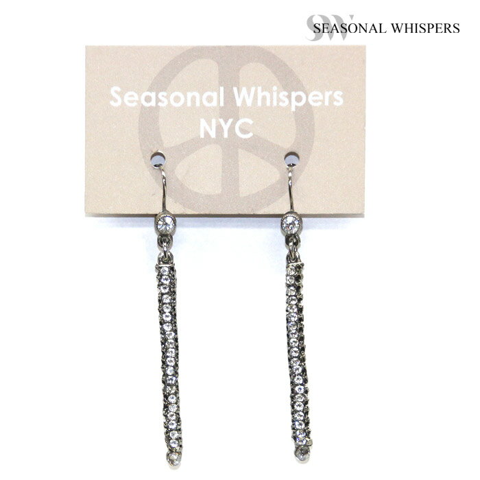 Rakuten - SEASONAL WHISPERS シーズナルウィスパーズ ピアス スワロフスキー 2524