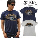 Von Dutch ボンダッチ 半袖Tシャツ Flying EYEBALL フライングアイボール sskb227