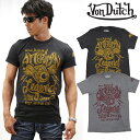 Von Dutch ボンダッチ 半袖Tシャツ Flying Eyeball フライングアイボール sskb270