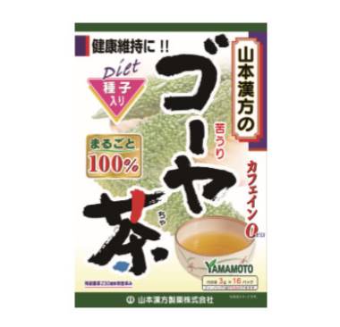 山本漢方製薬 ゴーヤ茶100％＜ティーバッグ＞(3g×16包)