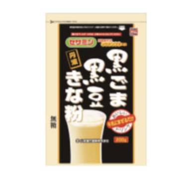 【送料込】山本漢方製薬 黒ごま黒豆きな粉 計量タイプ(200g)