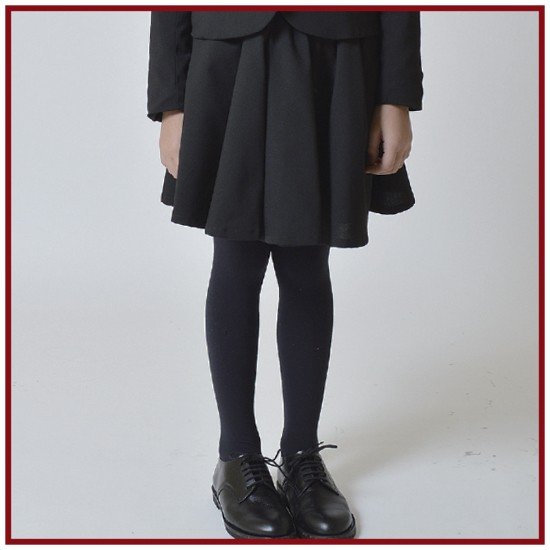 卒業式 スーツ 女の子 ジェネレーター スーツ 子供服 スカート ワンボタンガールズジャケット用フレアスカート（BK） (150cm/160cm)子供服 卒業式 女の子 フォーマル generator