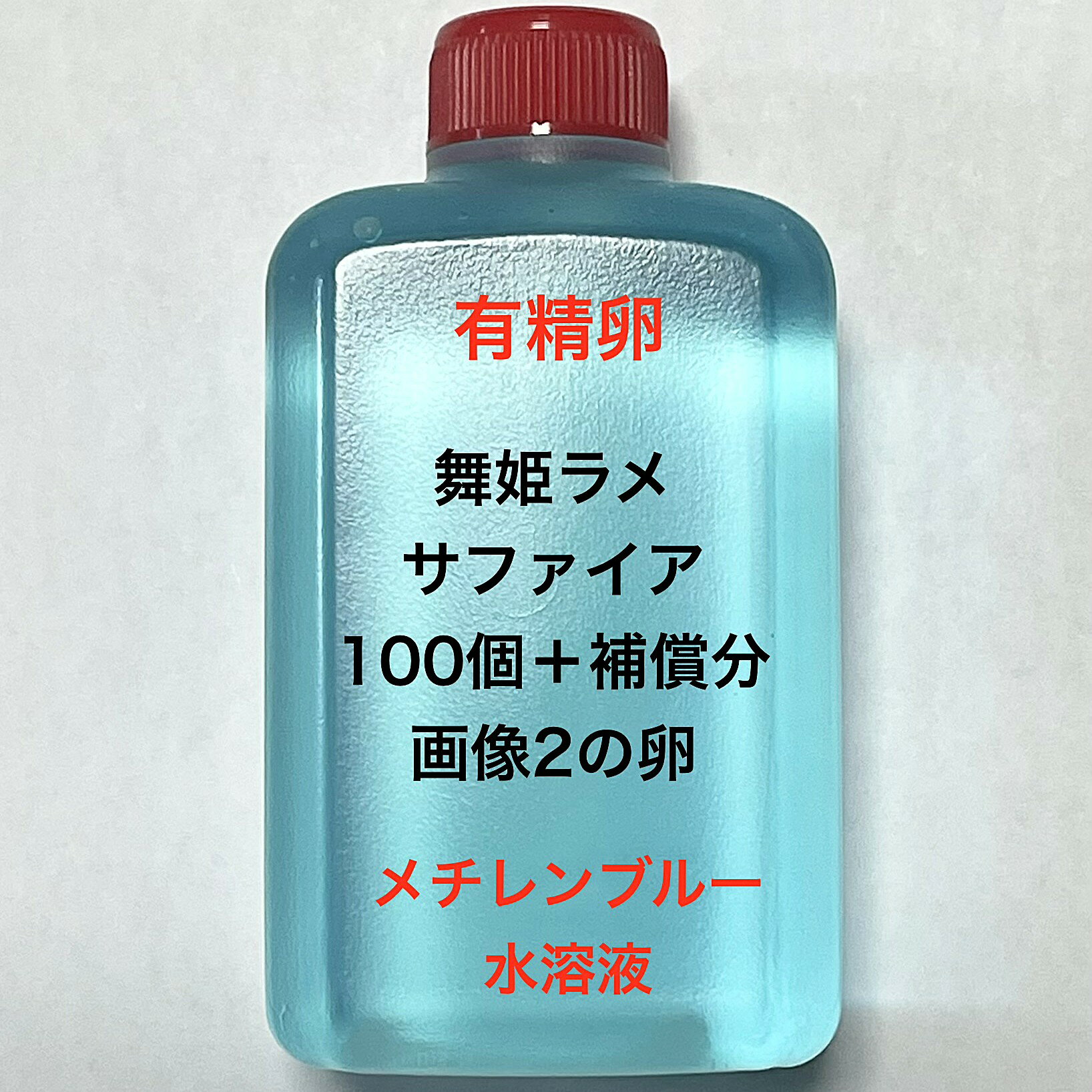 樂天商城 - K※メダカの卵・有精卵初出荷※●サファイア系★ピンク系★画像2のメダカの卵【舞姫ラメサファイア有精卵：100個＋補償分】●※ご注文確定後3日前後での発送になります※●