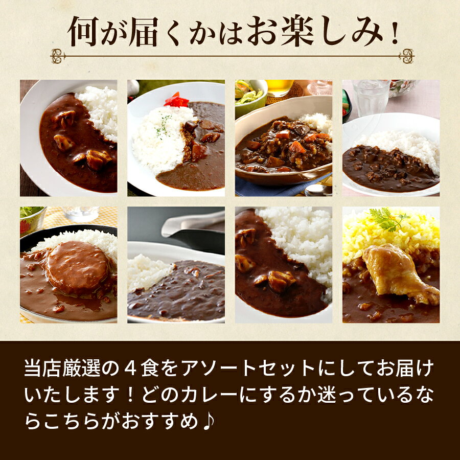 ＼期間中ポイント10倍！！／ レトルトカレー 厳選4食カレー 訳アリ バラエティセット 受験生応援 ご当地 レトルトカレー 1000円 食べきり エコ包装 非常食 送料無料 ポイント利用 爆買 ポイント消化 qgift-10000011 九州からの贈り物 楽天市場店 サンプル画像3