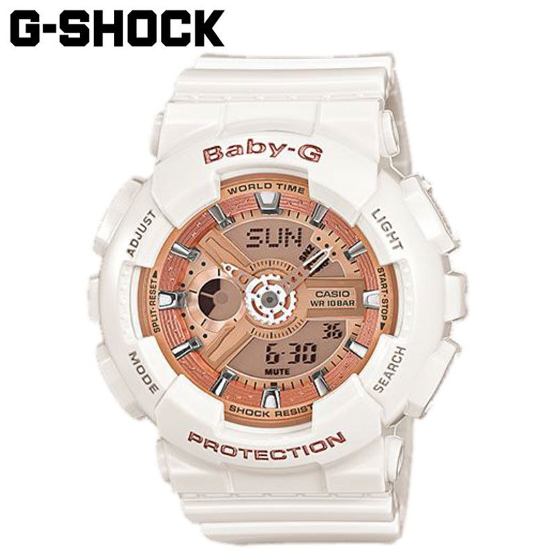 カシオ ベビージー BA-110-7A1JF 時計 腕時計 国内正規品 CASIO BABY-G ベイビージー ウォッチ LEDライト 防水 気圧防水 耐衝撃構造 G-SHOCK Gショック