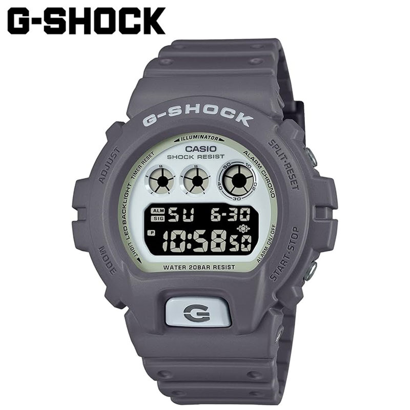 時計 G-SHCOK DW-6900M-8T CASIO G-Shock Digital 'Grey' DW-6900M-8T