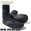 24/25 MAGIC ROYAL HYB SOX 5mm マジック ロイヤル ハイブリッド ソックス AGT210 ジャージ サーフ サーフィン サップ SUP SURF セミドライ マリンスポーツ BEWET サンコー ドライ サーフブーツ ブーツ ウェット 5ミリ 真冬 ウィンター