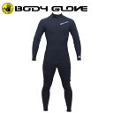 ボディーグローブ ウェットスーツ フルスーツ バックジップ バリア付き BODYGLOVE FUSION TB-1010 3FL 3フル 3mm×2mm 3ミリ...