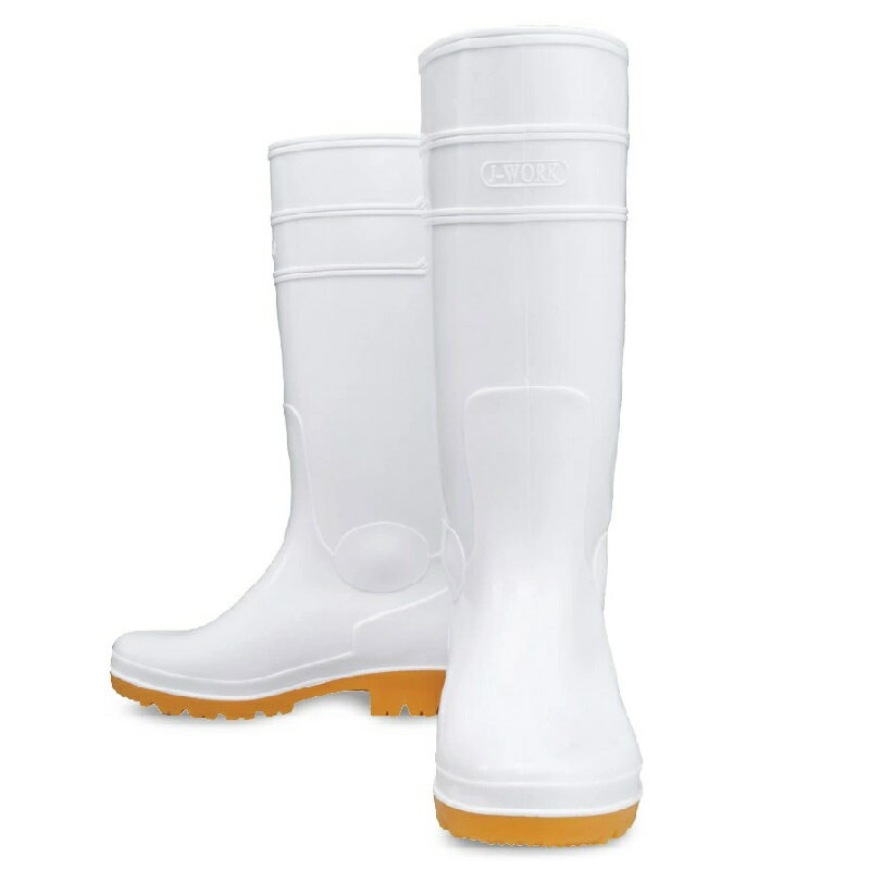 おたふく手袋 J-WORK JW-708 ロングタイプ耐油長靴 白