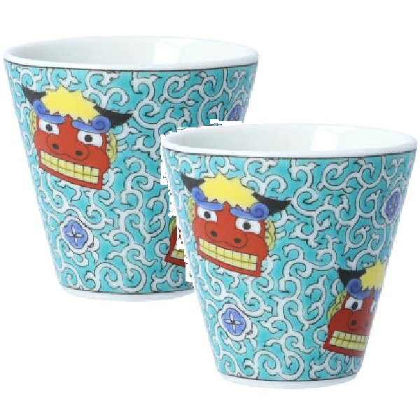サイズ：径5.5×高5.3cm 容量：70cc ■生産地：日本 ■素材：磁器 電子レンジ：〇可 食器洗浄機：〇可 食器乾燥機：○可 大人気の九谷焼「青郊窯」の「KISSYO -吉祥-九谷焼　縁起ちょこコレクション」です。 「KISSYO -吉祥-九谷焼　縁起ちょこコレクション」は「吉祥」シリーズは全て縁起の良い吉祥をモチーフとした絵柄で、日用使いにも贈り物にもおすすめです。 絵柄の多くは日常使いしやすいく、親しみやすくデザインされています。 色彩の豊かさ、優美な風合いをお楽しみください。 ちょこは生活の中で「彩り」と「楽しさ」を取り入れて生活をより豊かにしてくれます。 ぐい呑み、猪口、小付けとしてお酒やおつまみ、酢の物や薬味、小物入れ等、華やかで明るい食卓を演出します。 独自に開発した釉薬は美しく、透明感と重厚感のある仕上がりです。 また、転写技術を駆使して高品質で手軽に購入できる商品として注目を集めています。 「九谷焼とは」 石川県加賀百万石の伝統、文化から生まれた五彩の芸術であり、世界に誇る日本代表の色絵陶磁器です。 パリ万博に出品された九谷焼は圧倒的な描写技術を披露し、【JAPAN KUTANI】ジャパン・クタニとして世界に名を轟かせました。 大英博物館、ルーヴル美術館など世界各地のMUSEUMに多数収蔵され、世界中の多くの美術、芸術、陶磁器、アートファンから愛され続けています。　