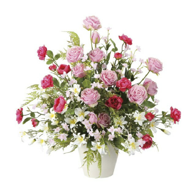 Bouquets - インテリア フェイクアートフラワー・造花 ムービースター-66cm- 光触媒加工（V-CAT）テーブルタイプ
