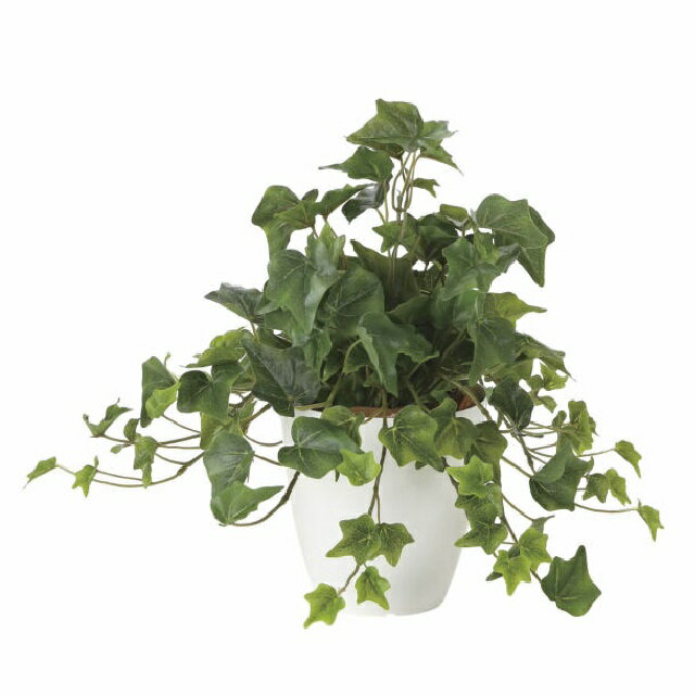 インテリア フェイクグリーン・人工観葉植物 -テーブルタイプ- フレッシュアイビー 36cm 光触媒加工（V-CAT）