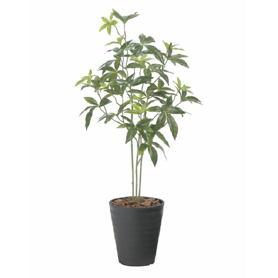 インテリア フェイクグリーン・人工観葉植物 フレッシュパキラ95cm 光触媒加工（V-CAT）