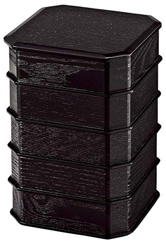 日本製　山中漆器菓子器　5.8縁高重