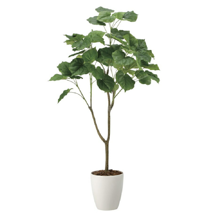 インテリア フェイクグリーン・人工観葉植物 フィカスウンベラータ1.35m 光触媒加工（V-CAT）