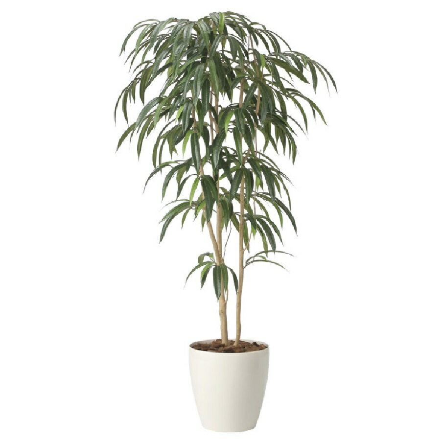 インテリア フェイクグリーン・人工観葉植物 ショウナンゴム1.6m 光触媒加工（V-CAT）