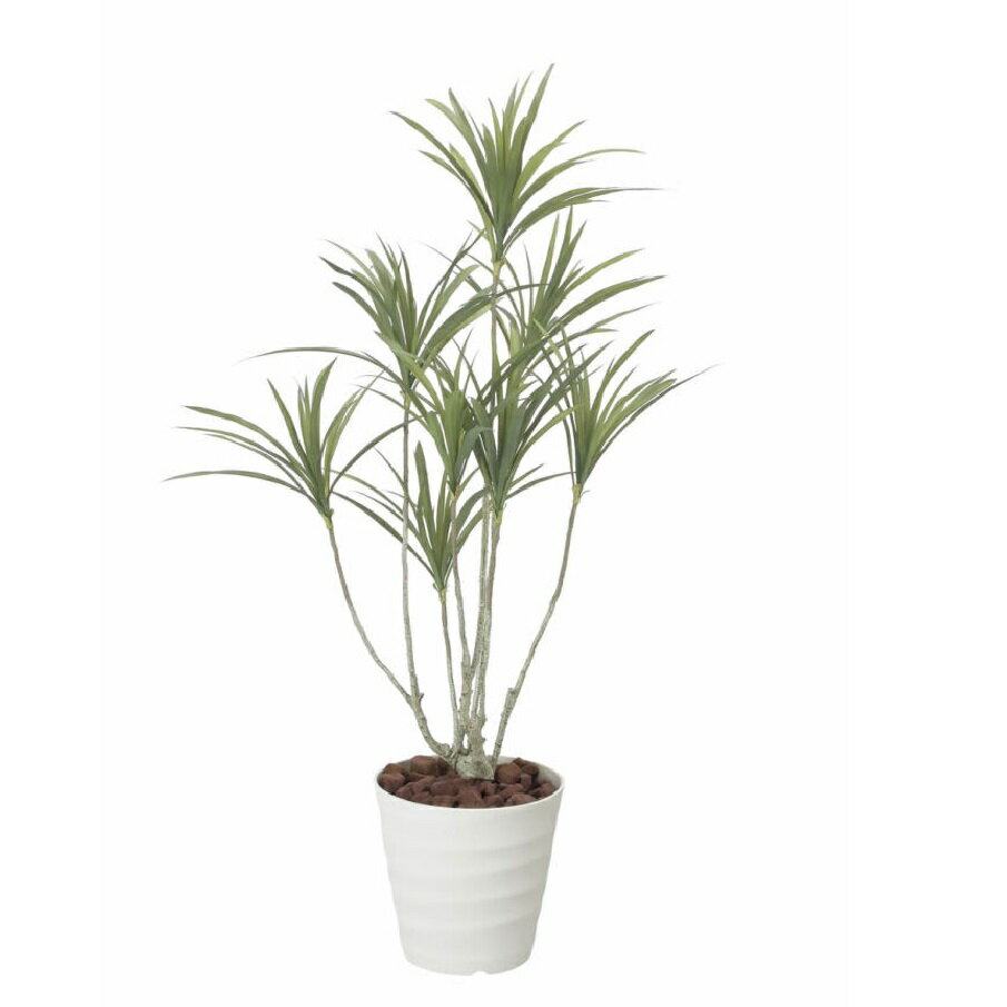 インテリア フェイクグリーン・人工観葉植物 ドラセナ1.4m（ポリ製） 光触媒加工（V-CAT）