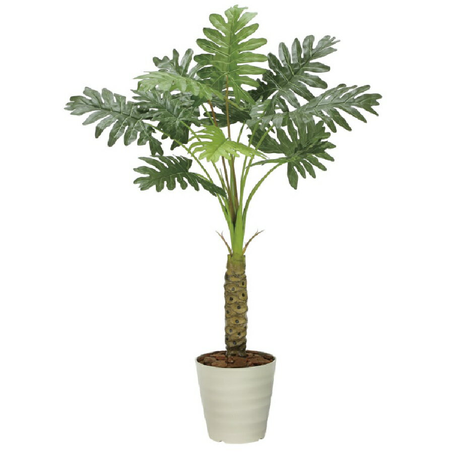 インテリア フェイクグリーン・人工観葉植物 セローム1.25m 光触媒加工（V-CAT）