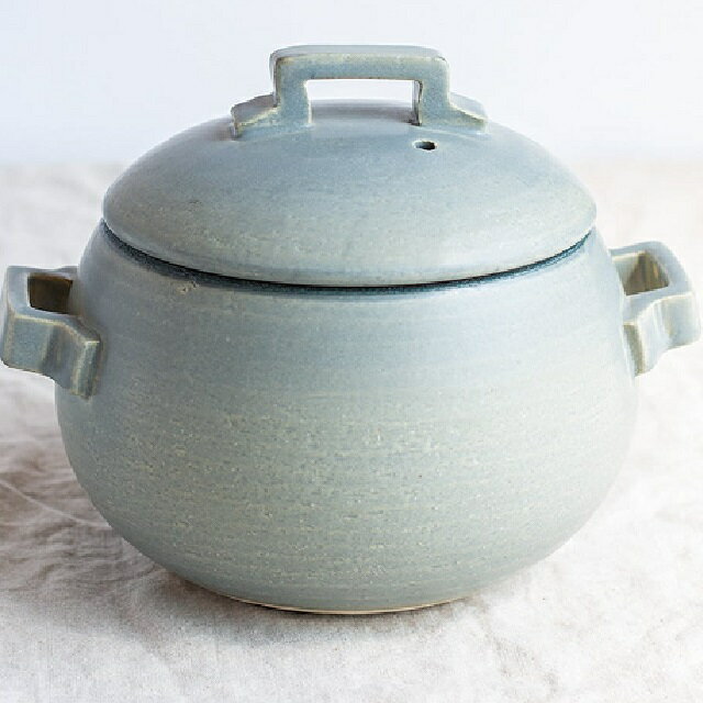 Rice Pots - 萬古焼 グレーごはん鍋 3合炊き