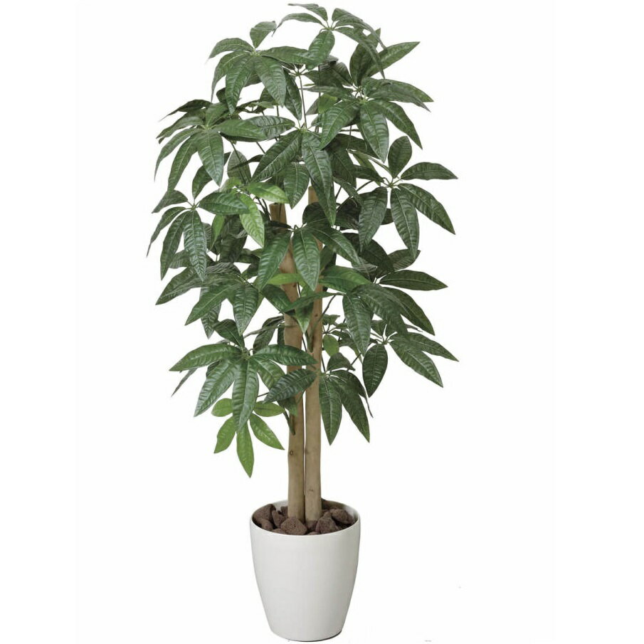 インテリア フェイクグリーン・人工観葉植物 パキラ 1.0m 光触媒加工（V-CAT）