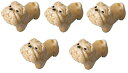 【5ヶセット】美濃焼 かわいいブルドッグ型 箸置き サイズ:4.5x 2.7x 3.2cm