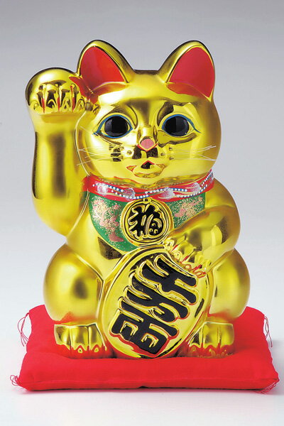 楽天市場】常滑焼 招き猫 8号の通販