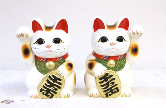 楽天市場】招き猫 右手 左手 セットの通販 楽天市場】招き猫 右手 左手 セットの通販