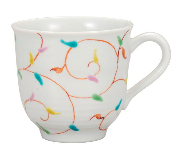 九谷焼　マグカップ　唐草＜九谷焼 和食器 鉢 小鉢 人気 ギフト セット 贈り物 結婚祝い/内祝い/お返し＞