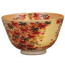 九谷焼 抹茶碗 金箔紅葉 福田昇竜作<九谷焼 和食器 鉢 小鉢 人気 ギフト セット 贈り物 結婚祝い/内祝い/お返し>