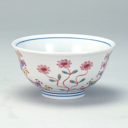 九谷焼　銀舟窯　メルヘンシリーズ　飯碗　萌　11.7×6.3cm　紙箱