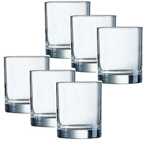 Rakuten - （6客組）Arc International（アルクインターナショナル）ロックグラス プリンセサ 11オールド (312ml)
