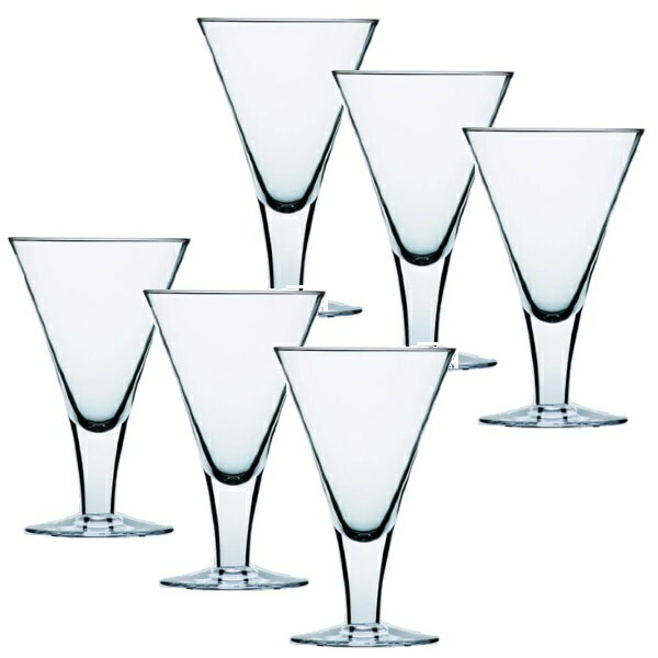 （6客組）二宮クリスタル パフェグラス HHパフェ（200cc)