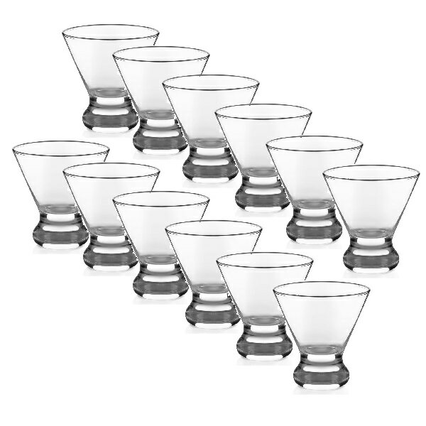 （12客組）Libbey（リビー）サンデーグラス　コスモポリタン400　(244cc）
