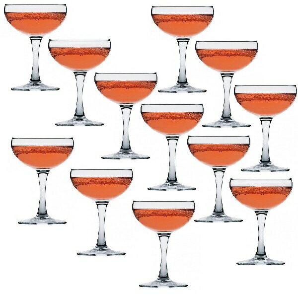 （12客組）Arc International（アルクインターナショナル）シャンパングラス エレガンス シャンパン （160ml）