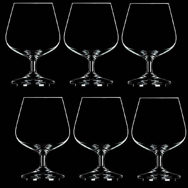 【6客組】Stolzle Lausitz(シュトルツル ラウジッツ) ブランデー、コニャックグラス コニャック 205-18 (425ml)