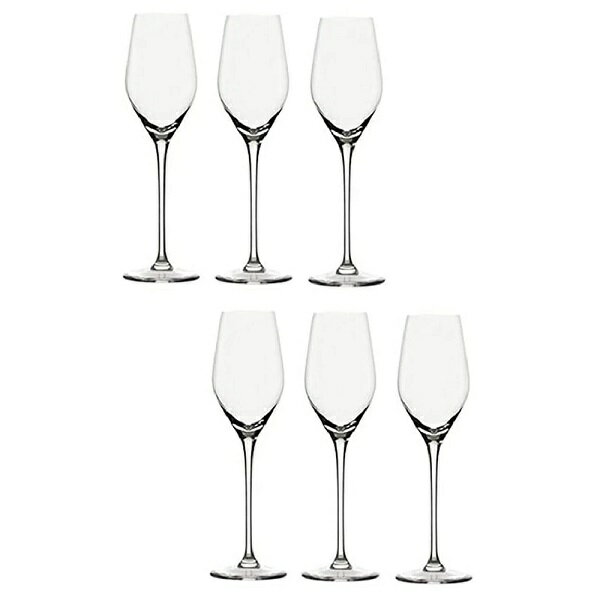 【6客組】Stolzle Lausitz(シュトルツル ラウジッツ) シャンパングラス イクイジット 29 グランキュヴェ 250ml