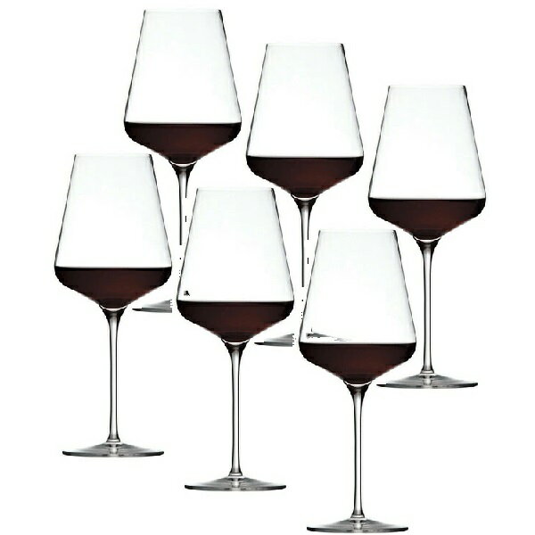 【6客組】Stolzle Lausitz(シュトルツル ラウジッツ) ワイングラス クアトロフィル35ボルドー 644ml