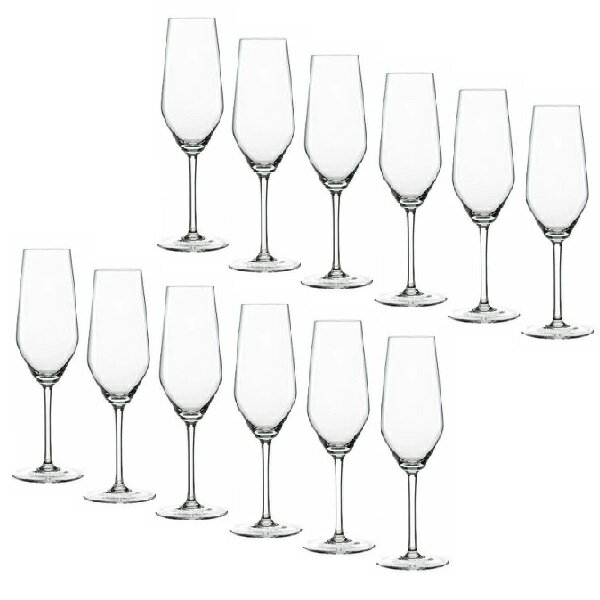 （12客組）SPIEGELAU（シュピゲラウ）シャンパングラス スタイル 07 フルート (240ml)