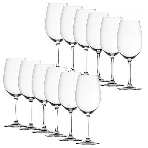 （12客組）SPIEGELAU（シュピゲラウ）ワイングラス サルーテ 35 ボルドー