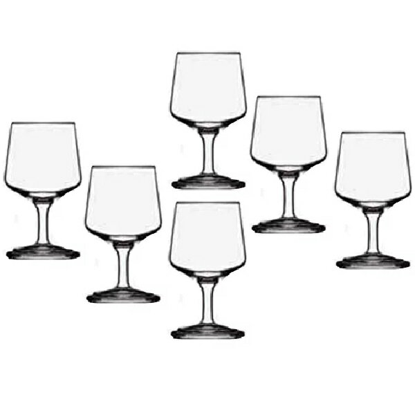 （6客組）Bormioli Rocco(ボルミオリ・ロッコ)ワイングラス COLOSSEO コロッセオ220ワイン