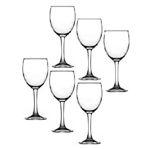 （6客組）Vicrila(ヴィクリラ) ワイングラス MERLOT メルローワイン23