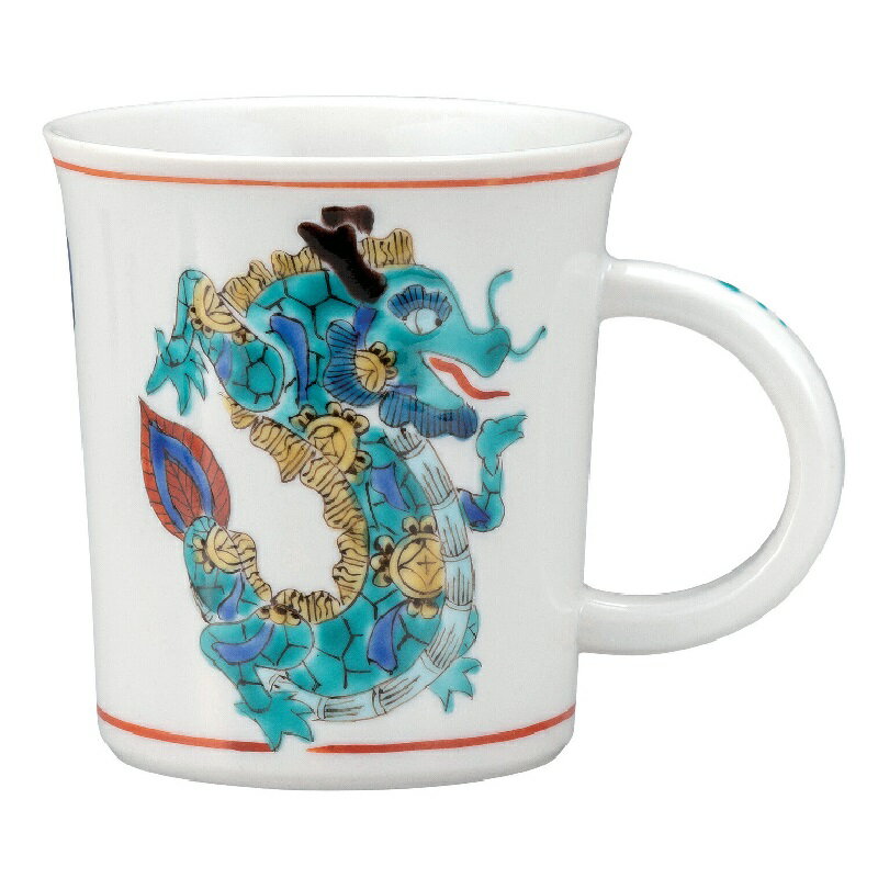 九谷焼 大志窯「吉祥干支」シリーズ マグカップ 十二支 辰