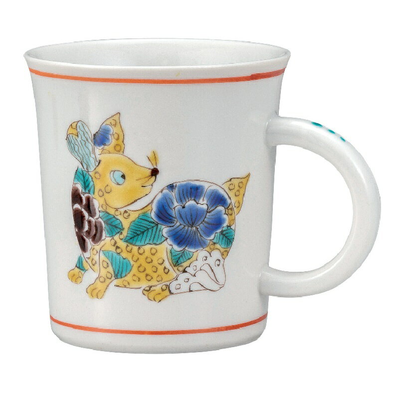 九谷焼 大志窯「吉祥干支」シリーズ マグカップ 十二支 卯