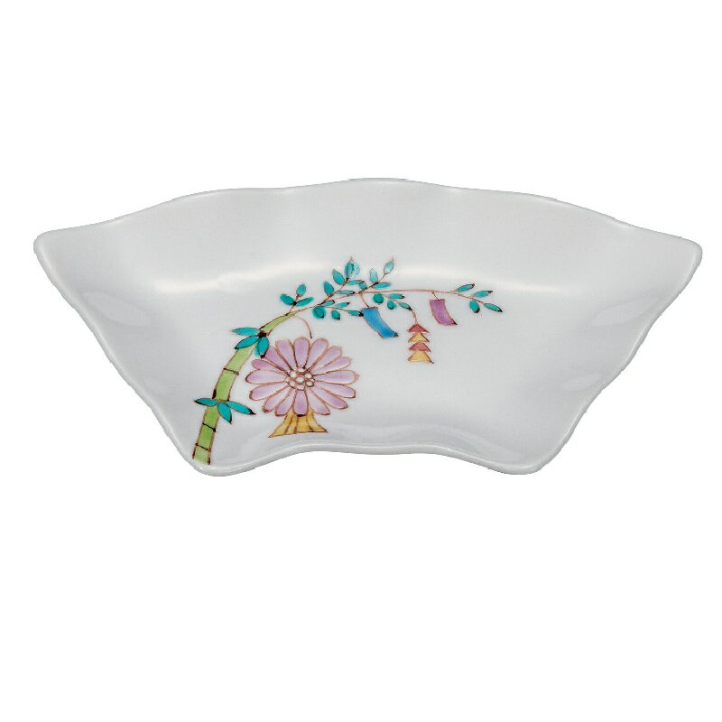 Rakuten - 九谷焼 色絵 遊 4.5号皿 七夕
