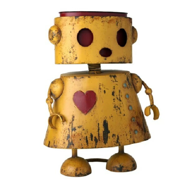 ガーデンオーナメント・ロボット型POT☆フラワーポット　可愛いロボットの頭がPOTに...