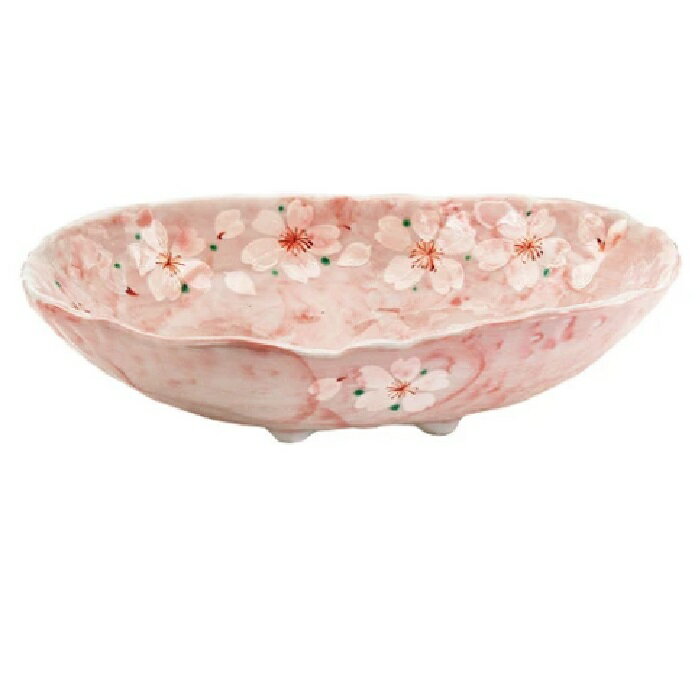 美濃焼 やよい花中鉢 桜 さくら ピンク