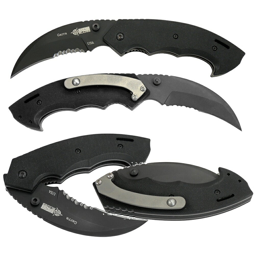 マスターズ・オブ・ディフェンス MOD KNIVES 15GR11BK ガーラ　半波 ブラック