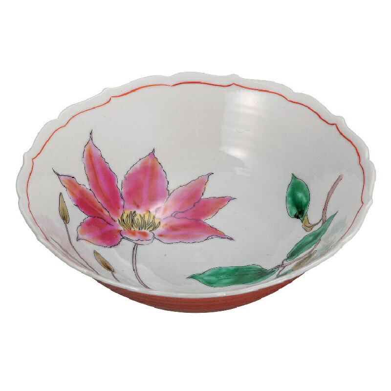 九谷焼 澤田郁美 5.5号鉢 鉄仙