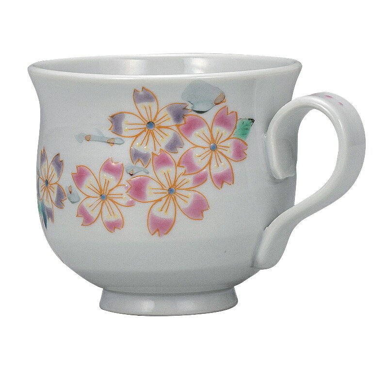九谷焼 マグカップ・大志窯 和桜
