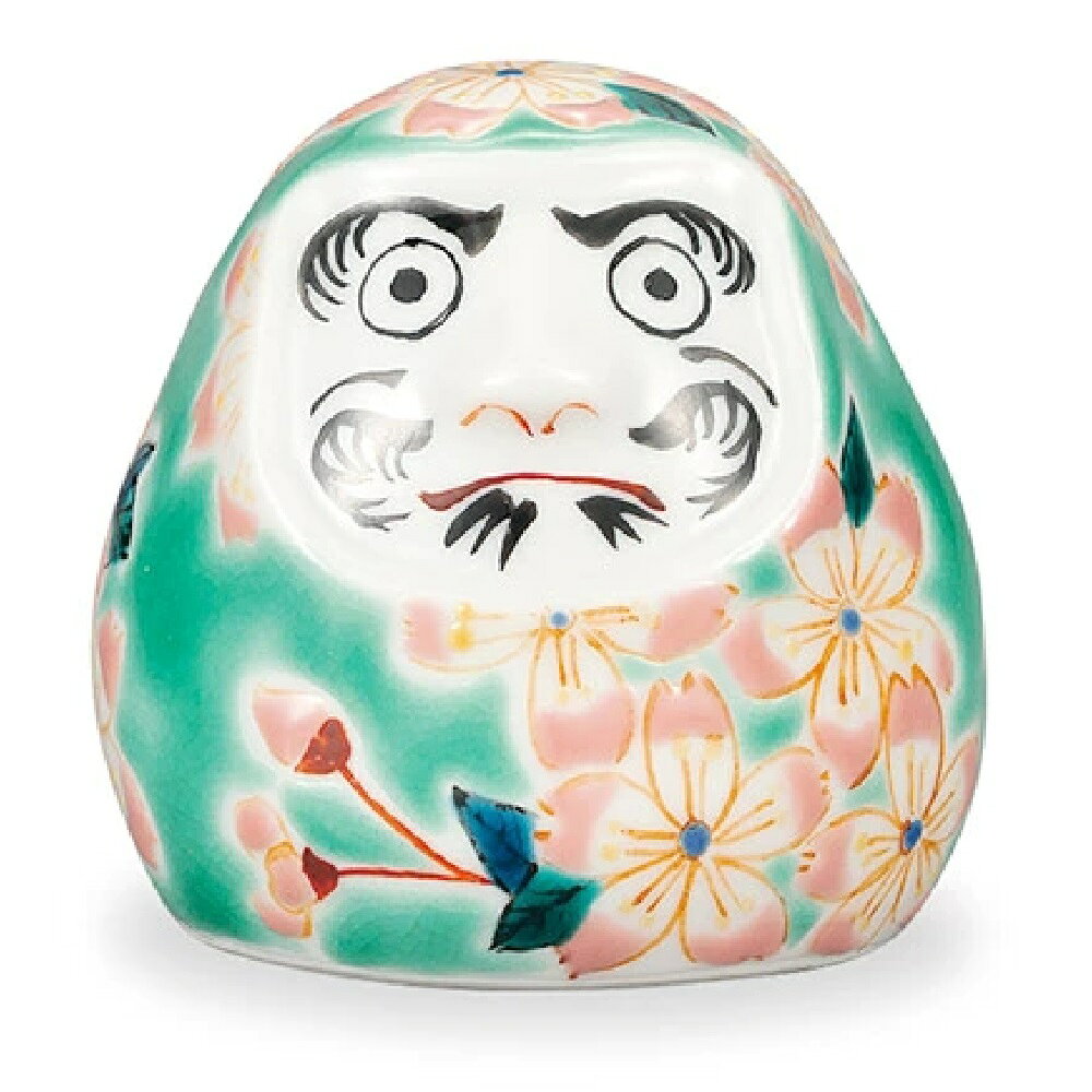 Rakuten - 九谷焼 大志窯 インテリア置物 ダルマ 桜